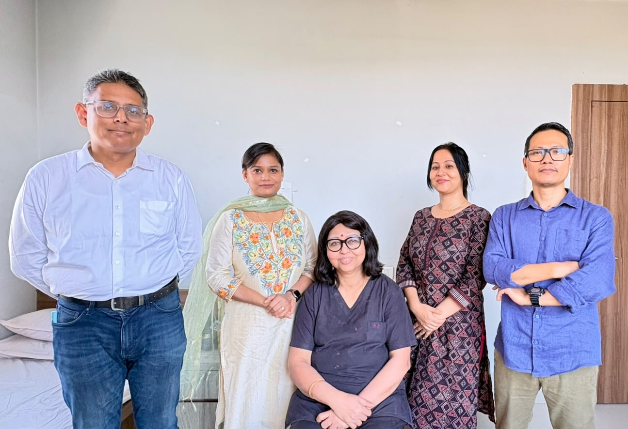 Bloom Senior Medical Team - Dr. Bhabesh Doley, Dr. Rashmita Bora, Dr. Banani Thakuria